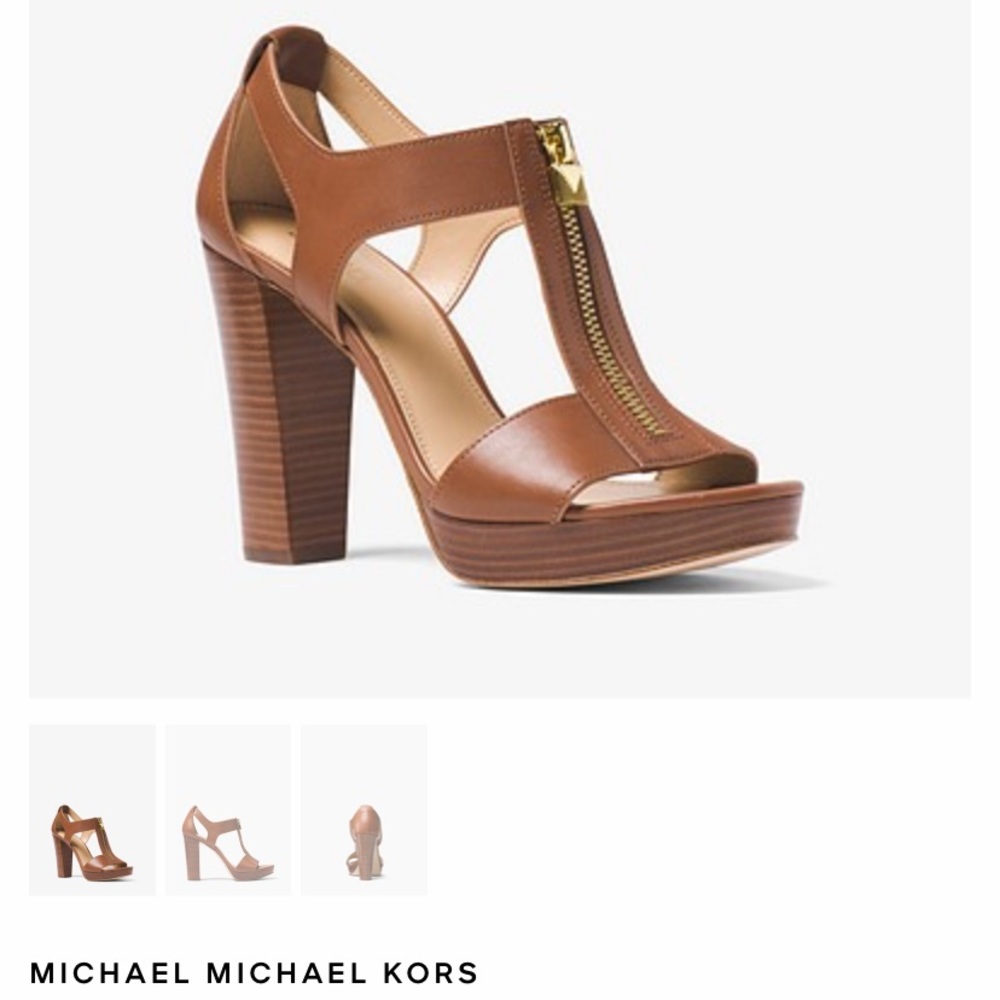 *NWT* Michael Kors Berkley Genuine Leather Sandal